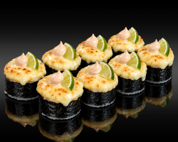 Roll Baked Cheese with Lime